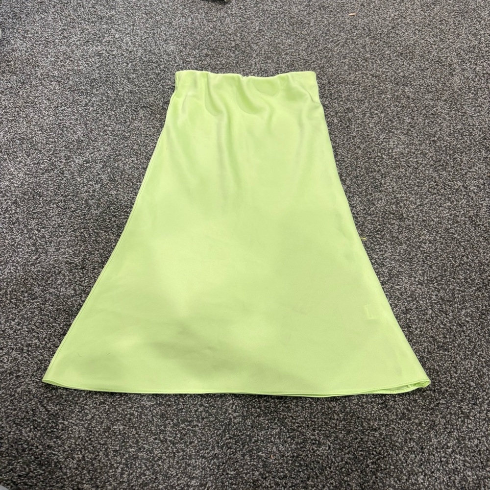 River Island Lime Green Skirt